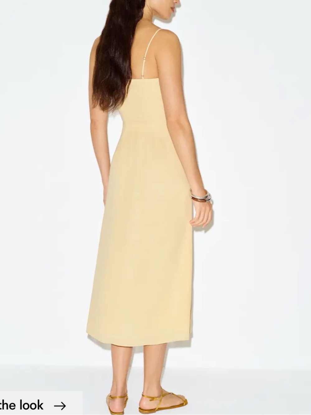 Reformation Parmesan Yellow Milica Dress 2 - Picture 9 of 9